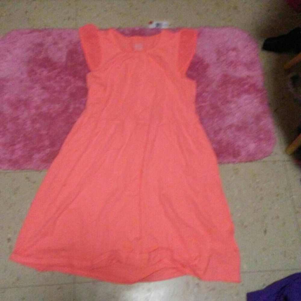 Orange dress